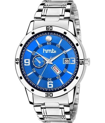 HMTe - Silver Metal Analog Men's Watch