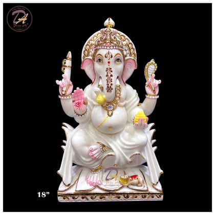 Ganesha Ji Marble Statue
