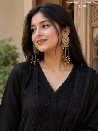 New kashmir earrings
