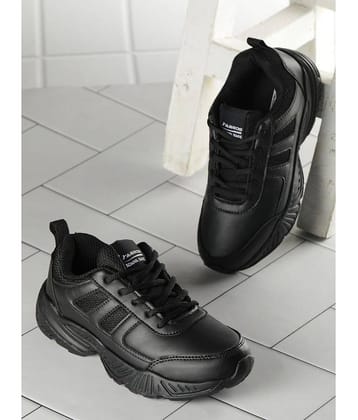 Abros - Black Boy's School Shoes ( 1 Pair )