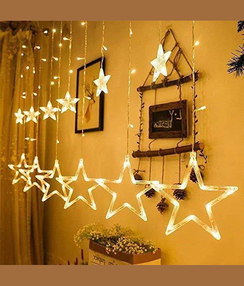 SPARKWORLD Yellow 3M String Light ( Pack of 1 )