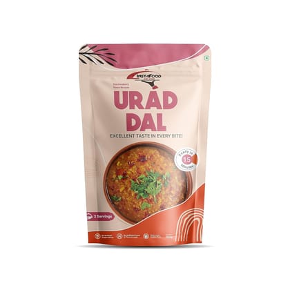 INSTAFOOD Udad Dal | Ready to Eat & Cook Meal | Zip Lock Packaging | Vegetarian Meal | Just Add Water And Cook, 150 gm INSTAFOOD Udad Dal | Ready to Eat & Cook Meal | Zip Lock Packaging | Vegetarian Meal | Just Add Water And Cook, 150 gm