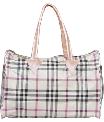 SUNESH CREATION White Travel Kit Bag ( 1 Pc )