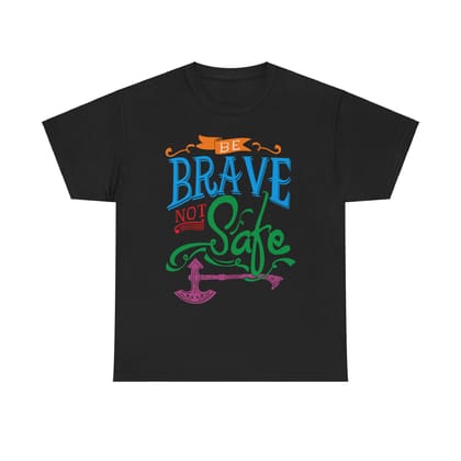 Premium Cotton T-Shirts with Bold Graphic DTF Prints (Color-Black, Size-L)
