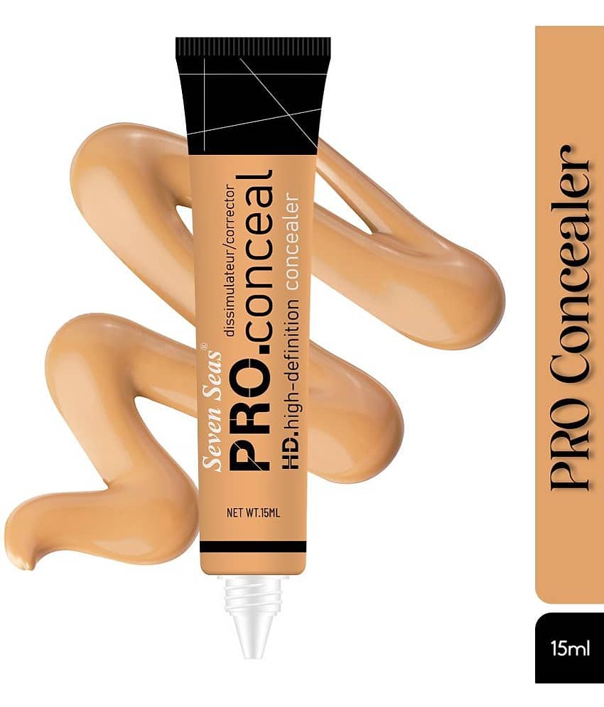 Seven Seas Pro.conceal HD. High-definition Concealer (Sun Beige,15 ML)