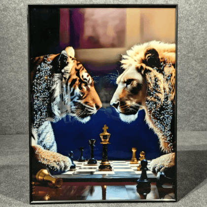 Unique Crystal Wall Painting Style 10-H: 32 | L: 24 Inch