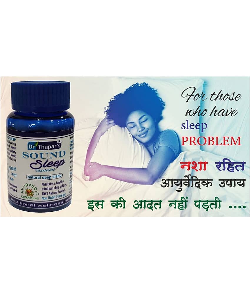 Sound Sleep Fully Safe Herbal 50+10 Free Capsule 500 Mg