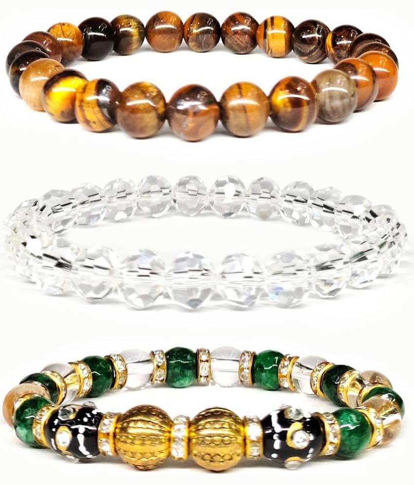 DAIVYA WELLNESS - Multicolor Bracelet ( Pack of 3 )