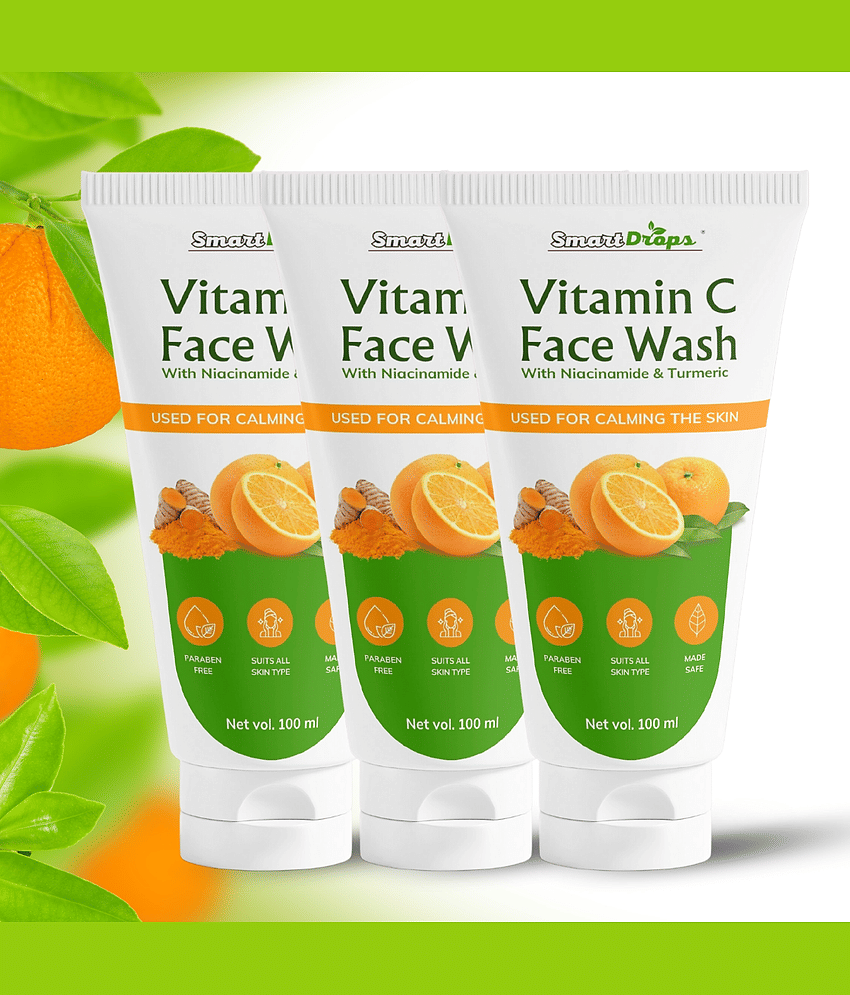 Smartdrops - Refreshing Face Wash For All Skin Type ( Pack of 3 )