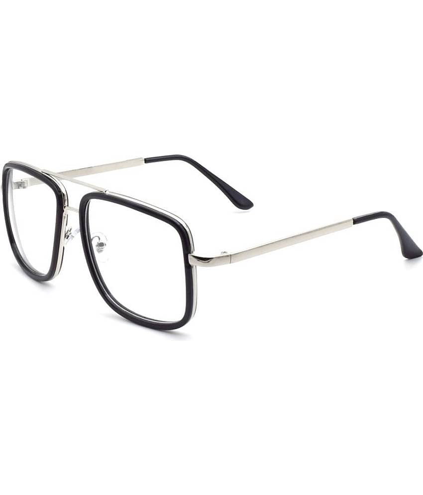 Peter Jones Silver Square Spectacle Frame TA001S
