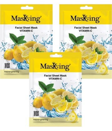 Masking - Fairness Sheet Mask for Combination Skin ( Pack of 3 )