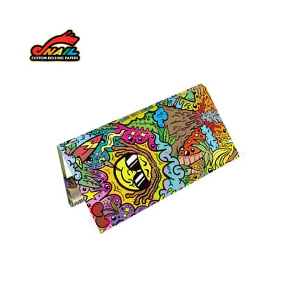 SNAIL King Size Rolling Papers with Tips - Pure Fun Doodle Collection-SUNNY BEACH