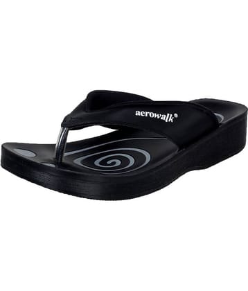 Aerowalk Black Women's Flats