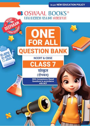 Oswaal One For All Question Bank CBSE,NCERT CLASS-7 Sanskrit (Deepakam) new edition 2026 exam march-7 august 2025-2026 [Paperback] Oswaal