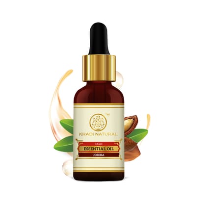 Khadi Natural Jojoba - Pure Essential Oil - 15ml Khadi Natural Jojoba - Pure Essential Oil - 15ml