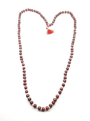 Handmade Lal Chandan Mala Red Sandalwood Mala 108+1(Beads) for |Wearing||Japa||Meditation||Chanting||Mantra||Puja|for Men and Women