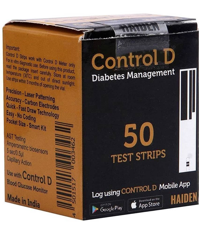 Control D 50 Test Strips Hdcdstp50