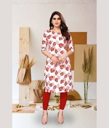 KETAKI FASHION Pack of 1 Crepe Printed Straight Women's Kurti - ( Multicolor )