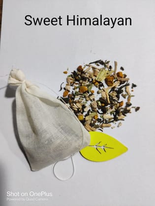 Camellia Twigs Inner Veda Ayurvedic Green Tea Blend with Turmeric, Ashwagandha, Shatavari & Stevia | Caffeine-Light Herbal Wellness | 100g Loose Leaf