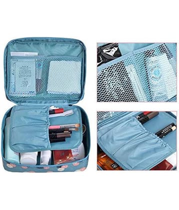 Shopoholic Multi Color Toiletry Bag Multifunction Cosmetic Bag Travel Kit