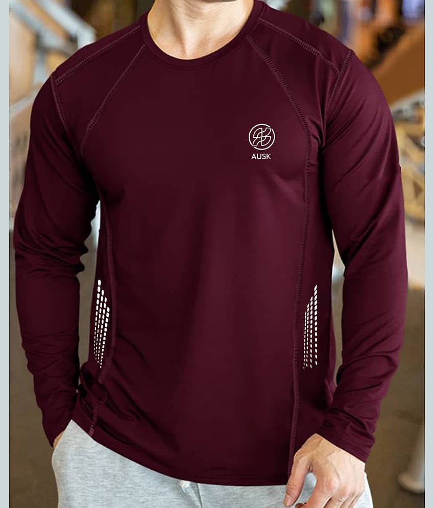 ENITOR Yellow Polyester Regular Fit Men's Sports T-Shirt ( Pack of 1 )