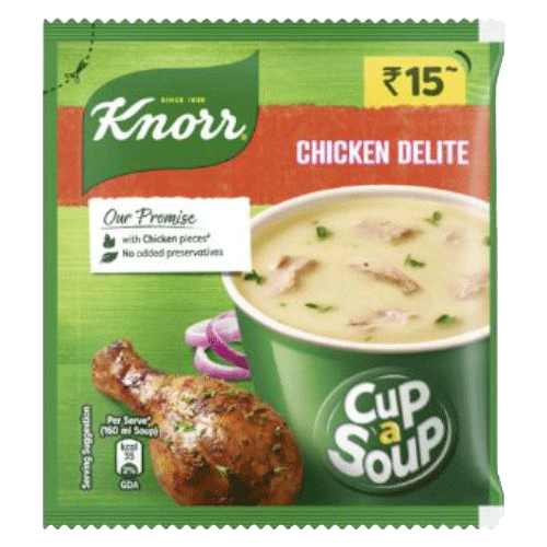 Knorr Cup A Soup Instant Chicken Delite 10g