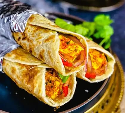 Paneer Tikka Kathi Roll