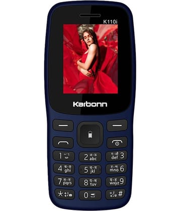 Karbonn KX110I Dual SIM Feature Phone Blue