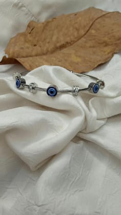 Evil Eye Charm Cuff