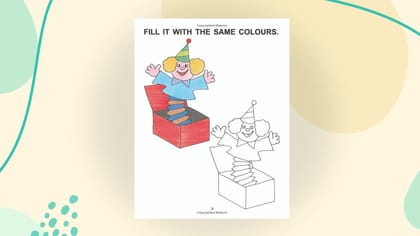 Colour With Crayons Book 5 for Kids Age 1 -6 Years - Drawing and Colouring Book for Early Learners [Paperback] Dreamland Publications