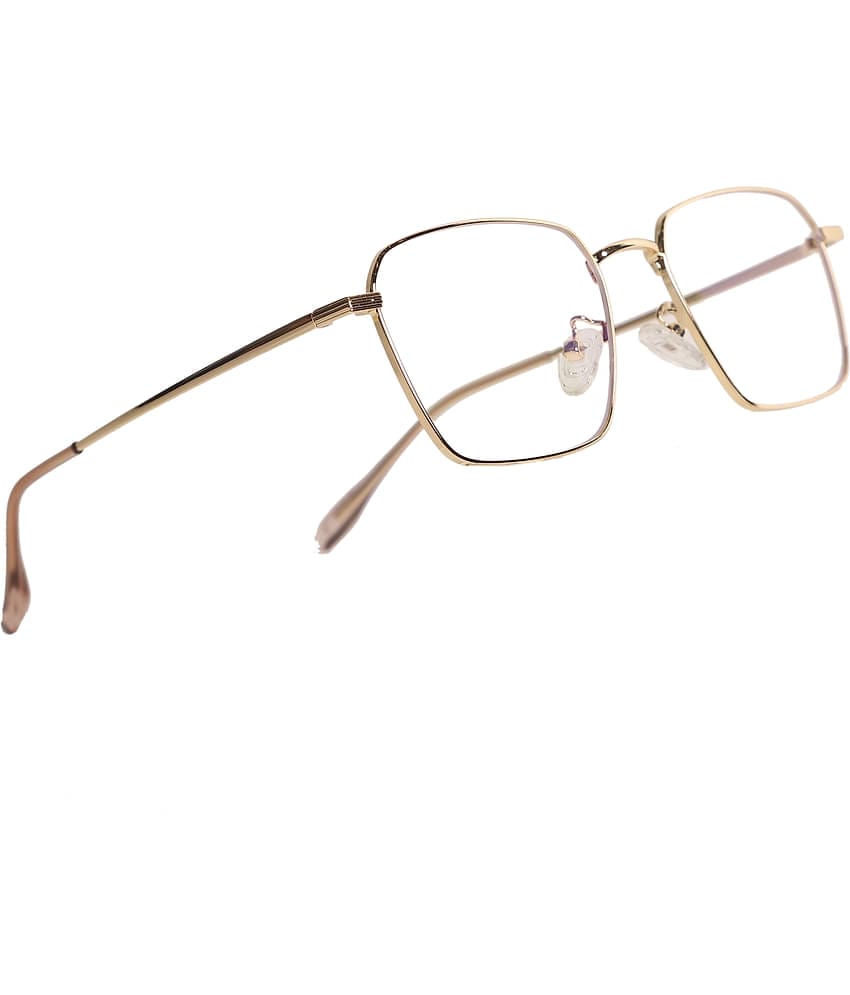 Admire Gold Rimless Rectangular Computer Glasses ( Pack of 1 )