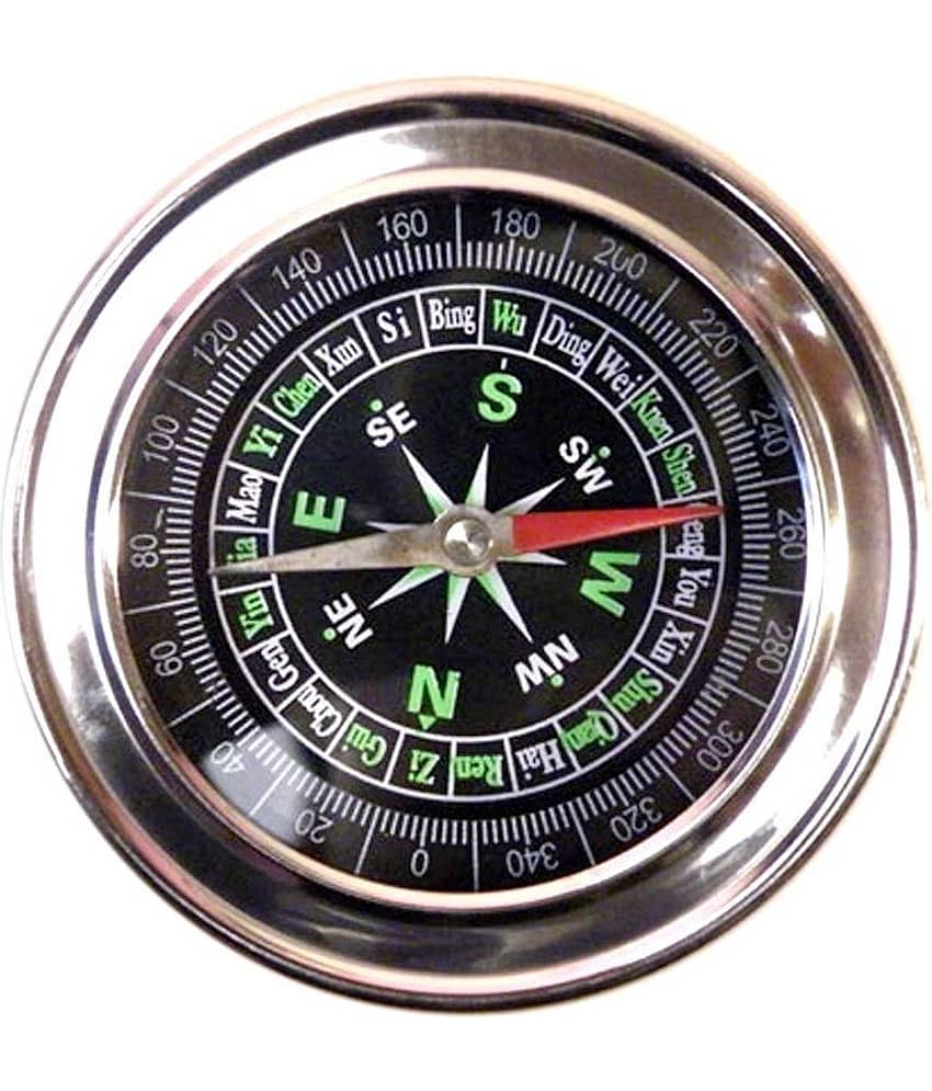 DAYBETTER Stainless Steel Round Fridge Magnets Fridge Magnet - Pack of 1