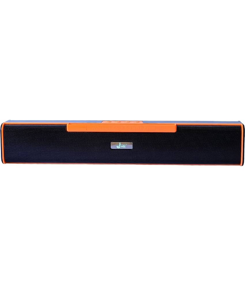 jhn JHN 483 10 W Bluetooth Speaker Bluetooth V 5.1 with USB,SD card Slot Playback Time 6 hrs Orange