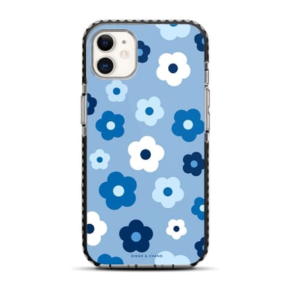 Blue Floral Dream 2.0 iPhone 11 Stride Phone Case-Stride