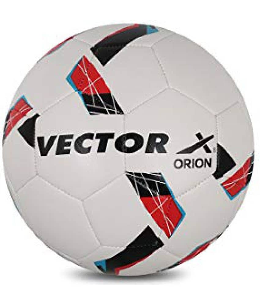 Vector X Orion TPU White- Red Football Size- 5