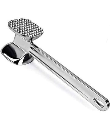 GKBOSS - Silver Aluminium Meat  Hammer ( Set of 1 )