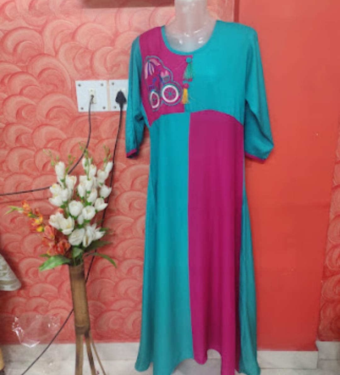 Cotton Long dress