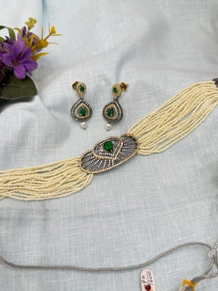 Victorian Choker Necklace Set 220