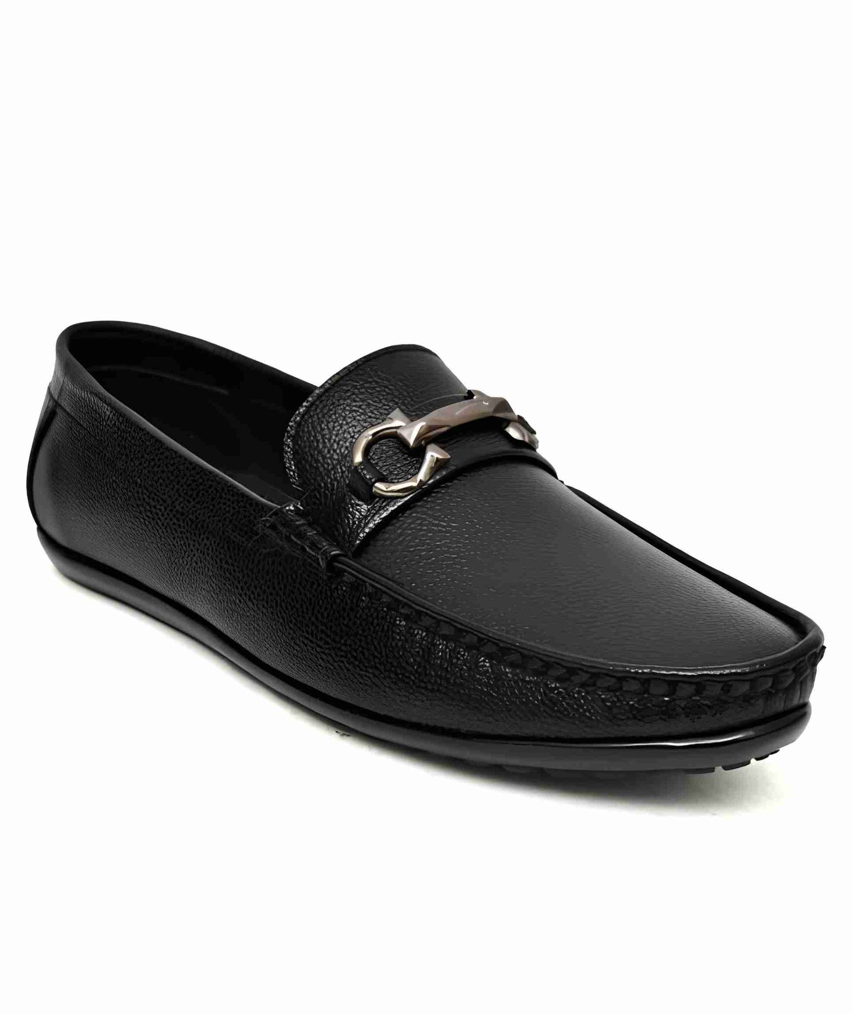 Latest Trendy Loafers, Casual Slip-On Daily Wear Shoes, Driving Shoes for Men's and Boys Color - Black, Size - 7