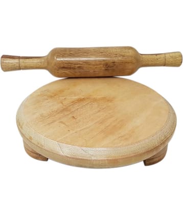 Buzykart Wooden Rolling Pin Combo 2 Pc