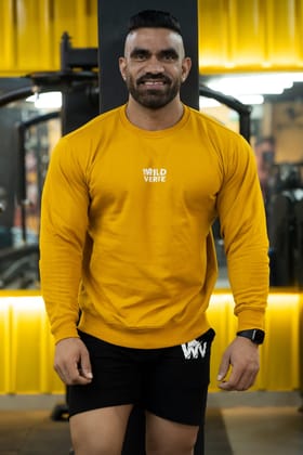 Wild Motion Urban Sweatshirt (MUSTARD)-S