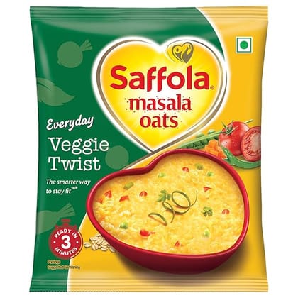 Saffola Masala Veggie Twist Oats 400 Gms