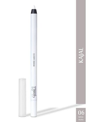 Glam21 High Impact Long Wear Highly-pigmented Kajal with Sharpener Long-lasting 2gm Shade-06