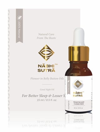 Sleep Inducing / Stress Relief - Belly Button Oil | With goodness of Tagar & Lavender Oil-15ml