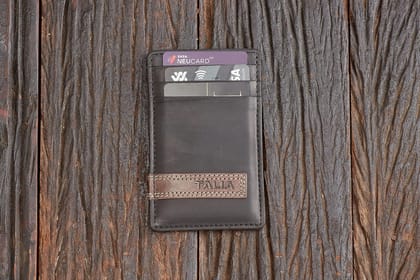 TALIA Murano Vertical Card Case  Sophisticated Design, Secure Organization