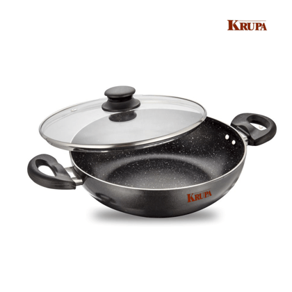 Krupa Kadhai Non-Stick with Lid- Size 3 - 24 cm