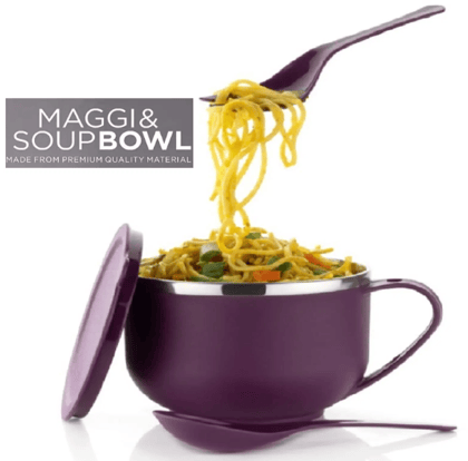 VillWin Plastic Plain Soup Bowl 10 cm ( Set of 1 ) Assorted