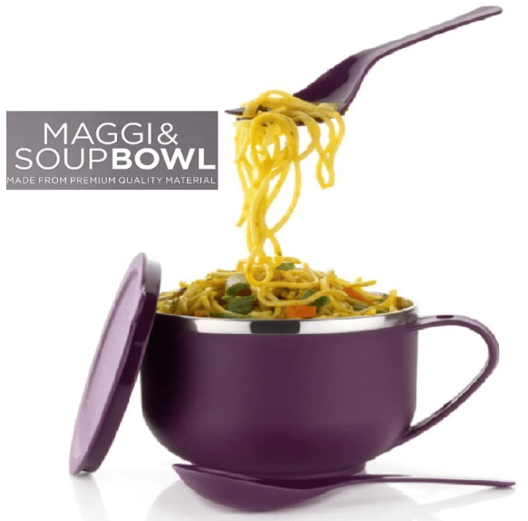 VillWin Plastic Plain Soup Bowl 10 cm ( Set of 1 ) Assorted