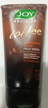 Joy revivify coffee energies glow face wash 150 ml
