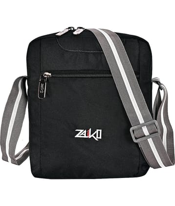 ZAIKO BAGS Black Solid Messenger Bag